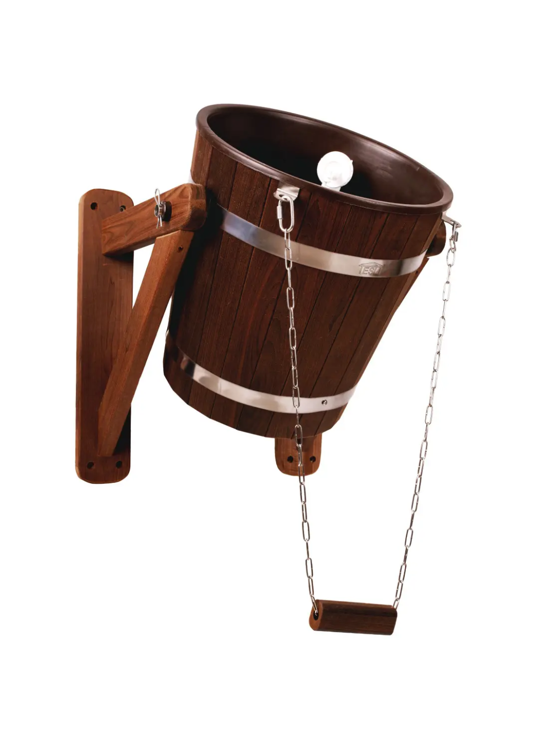 Cascadă Tesli 20 L din tei termotratat cu inserție din plastic